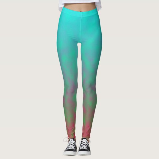 Elektrische Nevel Leggings (Voorkant)