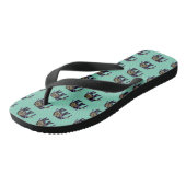Elektrische olifanten teenslippers (Schuin)