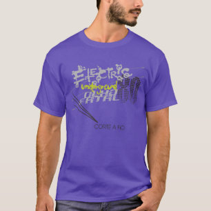 Elektrische ondergrondse fataal t-shirt