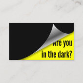 Elektrische onderneming — elektricien — Bolt Visitekaartje (Voorkant)