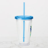 Elektrische oprit met Typografie Acryl Drinkbeker (Rechts)