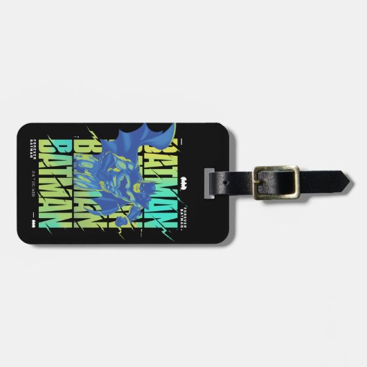 Elektrische oprit met Typografie Bagagelabel (Voorkant horizontaal)