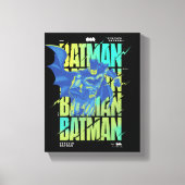 Elektrische oprit met Typografie Canvas Afdruk (Voorkant)