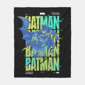 Elektrische oprit met Typografie Fleece Deken (Voorkant)