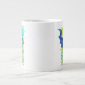 Elektrische oprit met Typografie Grote Koffiekop (Voorkant)