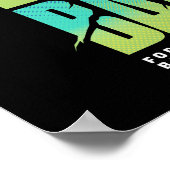 Elektrische oprit met Typografie Poster (Hoek)