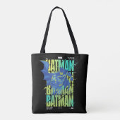 Elektrische oprit met Typografie Tote Bag (Achterkant)