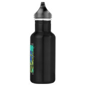 Elektrische oprit met Typografie Waterfles (Rechts)