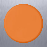 Elektrische Oranje vaste kleur Magneet<br><div class="desc">Elektrische Oranje vaste kleur</div>