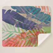 elektrische palmen sherpa deken (Voorkant (horizontaal))