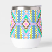 Elektrische Pastel Droom Kaleidoscoop (Links)