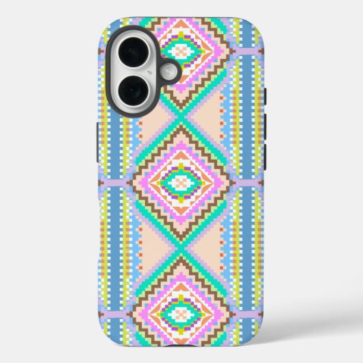 Elektrische Pastel Droom Kaleidoscoop Case-Mate iPhone Case (Achterkant)