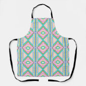 Elektrische Pastel Droom Kaleidoscoop Schort (Voorkant)