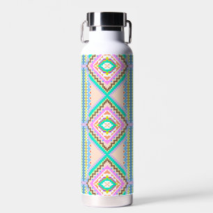Elektrische Pastel Droom Kaleidoscoop Waterfles