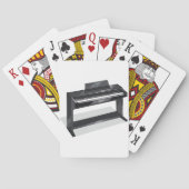 Elektrische piano speelkaarten (Achterkant)