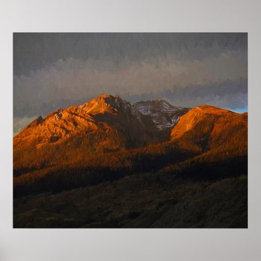 Elektrische piek poster (Voorkant)