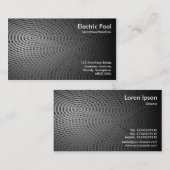 Elektrische pool 010 visitekaartje (Voorkant / Achterkant)