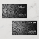 Elektrische pool 02 visitekaartje (Voorkant / Achterkant)