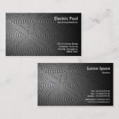 Elektrische pool 06 visitekaartje (Voorkant / Achterkant)