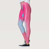 Elektrische Pop Energie Retro Geometrische Legging (Links)