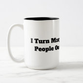 Elektrische Power Lineman-Mok (aanpassen) Tweekleurige Koffiemok (Links)