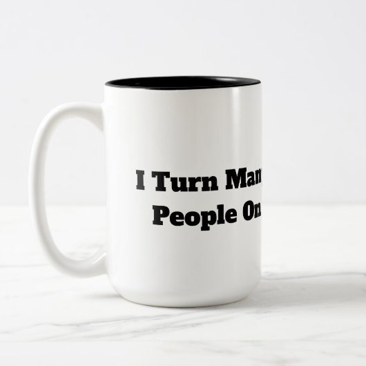 Elektrische Power Lineman-Mok (aanpassen) Tweekleurige Koffiemok (Links)