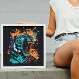 Elektrische Predator; Roaring Tiger Poster