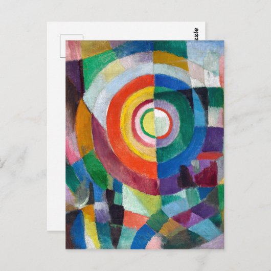 Elektrische Prisma's Nr. 41 Sonia Delaunay | | Briefkaart (Voorkant / Achterkant)