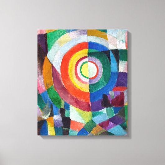 Elektrische Prisma's Nr. 41 Sonia Delaunay | | Canvas Afdruk (Voorkant)