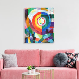 Elektrische Prisma's Nr. 41 Sonia Delaunay | | Canvas Afdruk