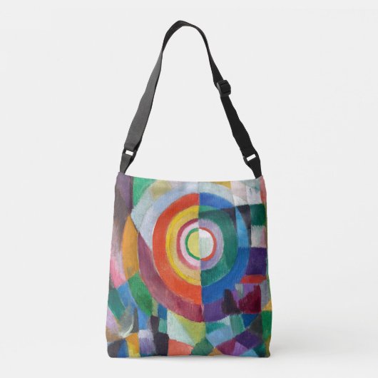 Elektrische Prisma's Nr. 41 Sonia Delaunay | | Crossbody Tas (Achterkant)