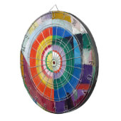 Elektrische Prisma's Nr. 41 Sonia Delaunay | | Dartbord (Voorkant Rechts)