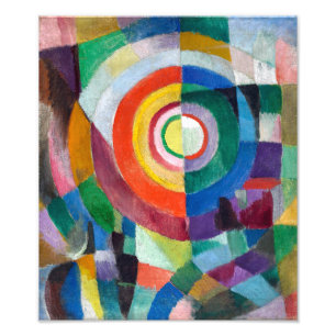 Elektrische Prisma's Nr. 41 Sonia Delaunay     Foto Afdruk
