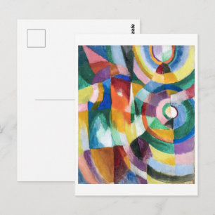 Elektrische prisma's Sonia Delaunay Briefkaart