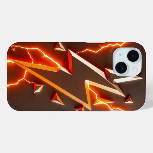 Elektrische puls: Lightning Bolt Edition Case-Mate iPhone Case (Achterkant (horizontaal))