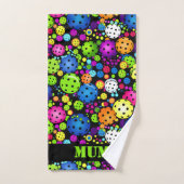 Elektrische Rally aangepaste tekst Handdoek (Handdoek)