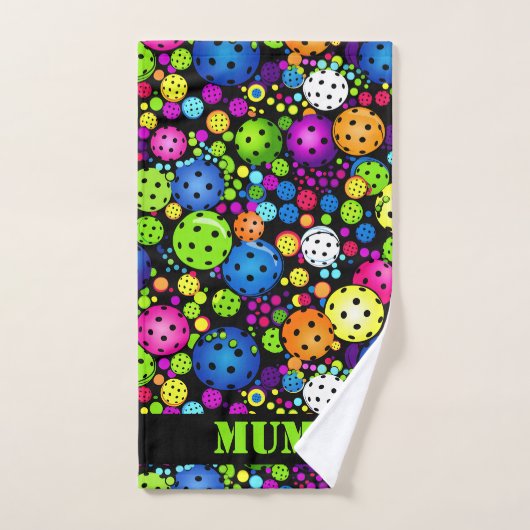 Elektrische Rally aangepaste tekst Handdoek (Handdoek)