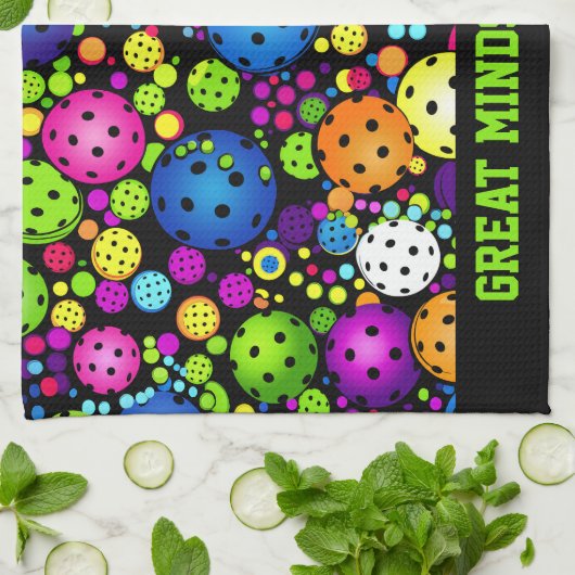 Elektrische Rally aangepaste tekst Theedoek (Gevouwen)