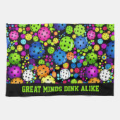 Elektrische Rally aangepaste tekst Theedoek (Horizontaal)