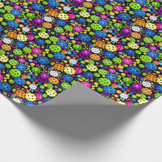 elektrische rallypickleball cadeaupapier (Hoek)