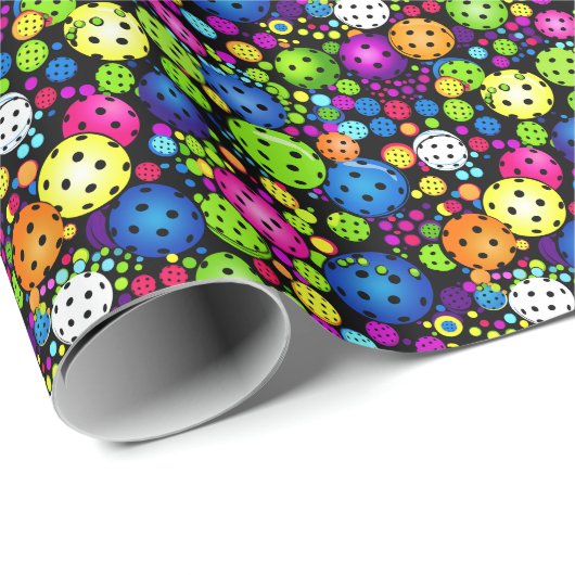 elektrische rallypickleball cadeaupapier (Rol Hoek)