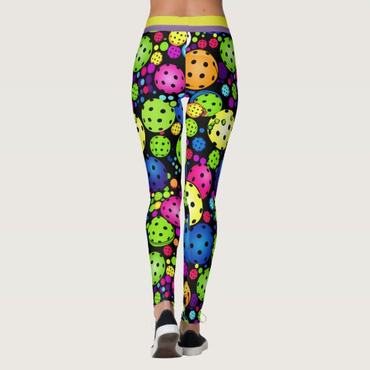 elektrische rallypickleball leggings (Achterkant)