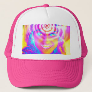 Elektrische Regenboog Trucker Pet
