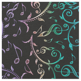 Elektrische regenboognota's en -reinigingen op zwa stof