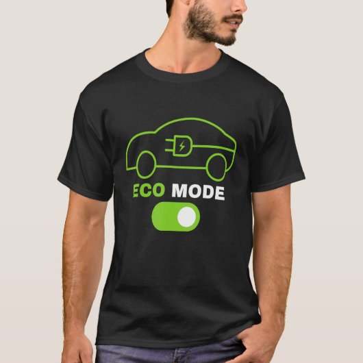 Elektrische reiniging elektrische energie in spaar t-shirt (Voorkant)