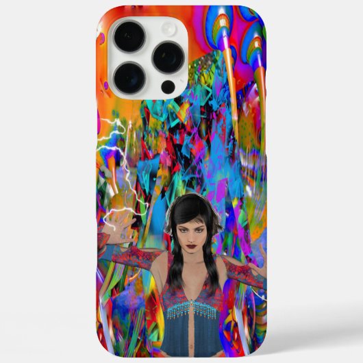 Elektrische reiziger Case-Mate iPhone case (Achterkant)