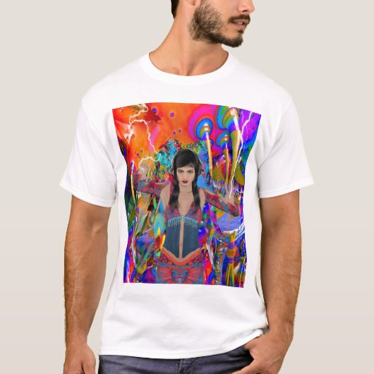 Elektrische reiziger t-shirt (Voorkant)