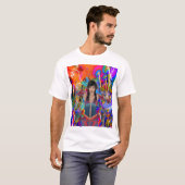 Elektrische reiziger t-shirt (Voorkant volledig)