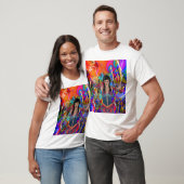 Elektrische reiziger t-shirt (Unisex)