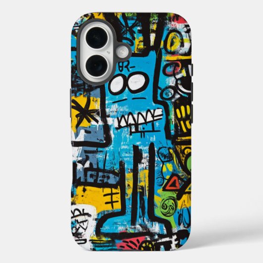Elektrische relikwie urbane straatkunst telefoonho Case-Mate iPhone case (Achterkant)